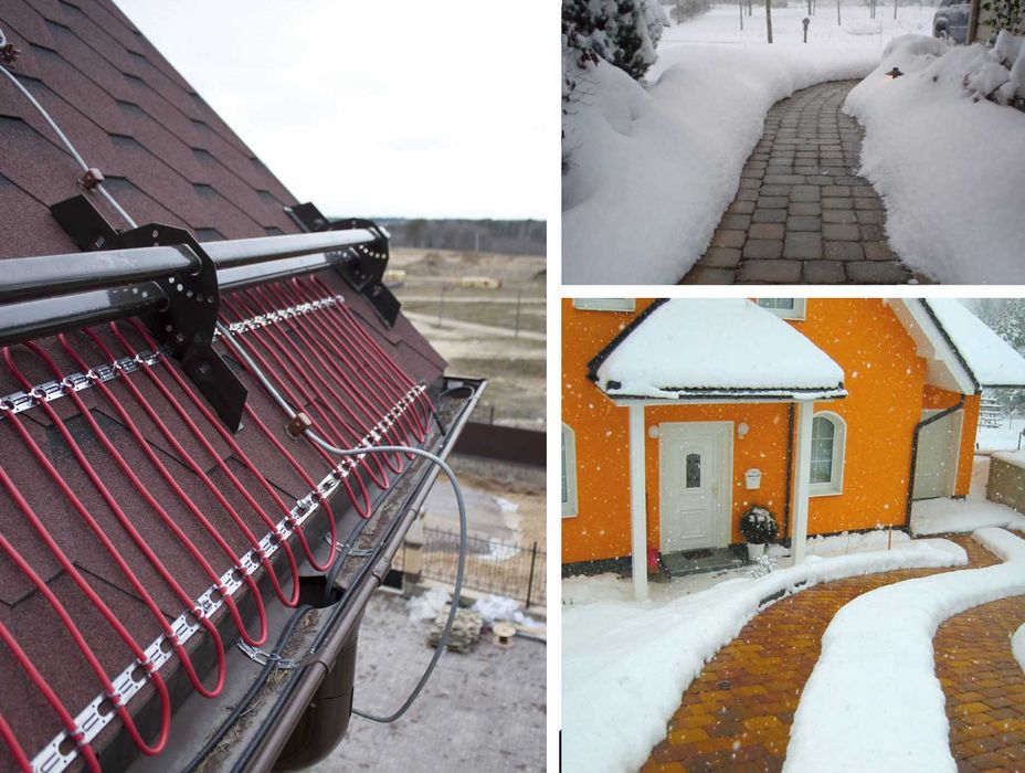 Системы обогрева кровли и водостоков