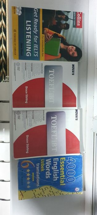 Ielts uchun kitoblar