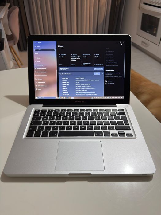 MacBook Pro 13 2012 16GB RAM 750 GB Dual Boot macOS + Windows 10