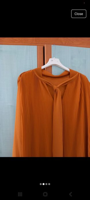 Rochie muștar elegantă