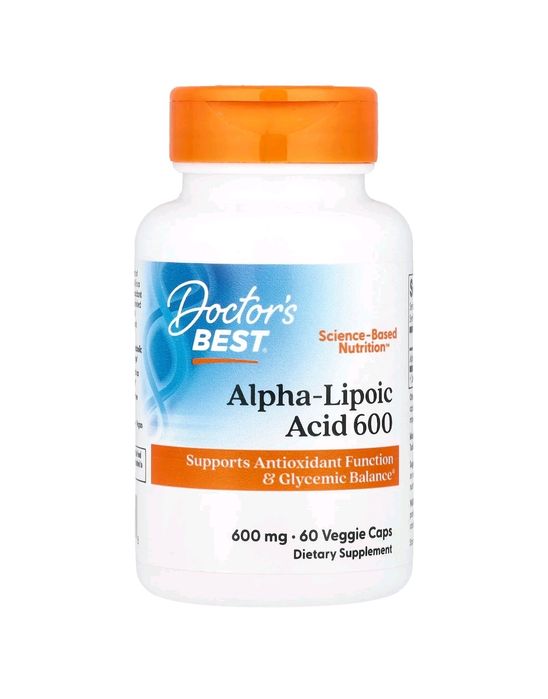 Doctors best Alpha lipolic acid 600
