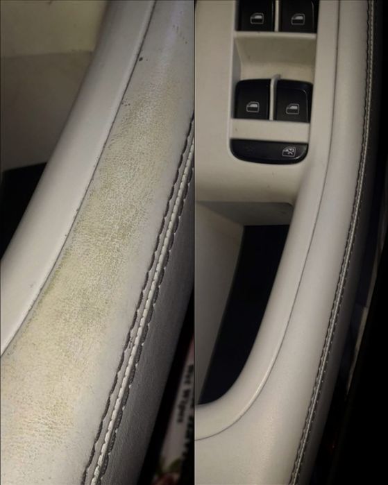 Vopsire Cotiera Piele Usa Reconditionare prin Vopsit Maner Interior