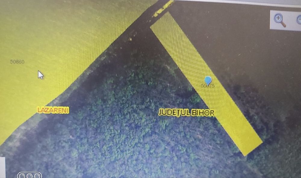 Teren extravilan 5.354 mp | Caranzei - Lăzăreni, Bihor | CF + Cadastru | Acces la drum