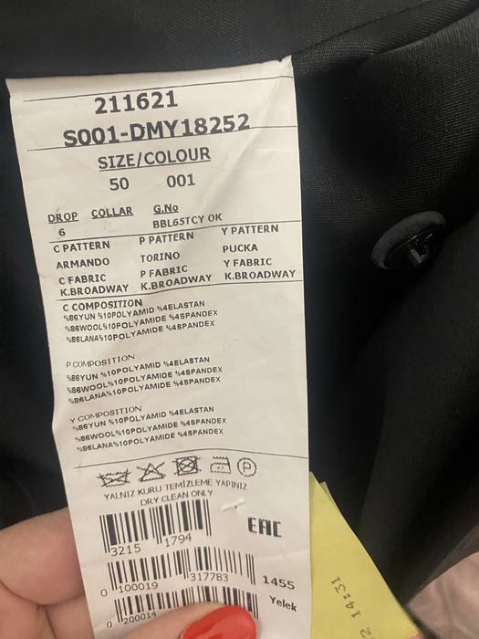 Costum ceremonie barbati