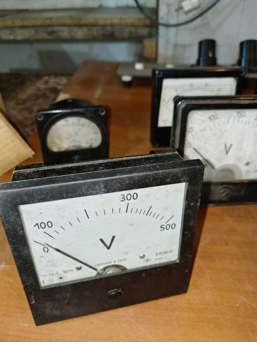 Микроамперметры, вольтметры стрелочные