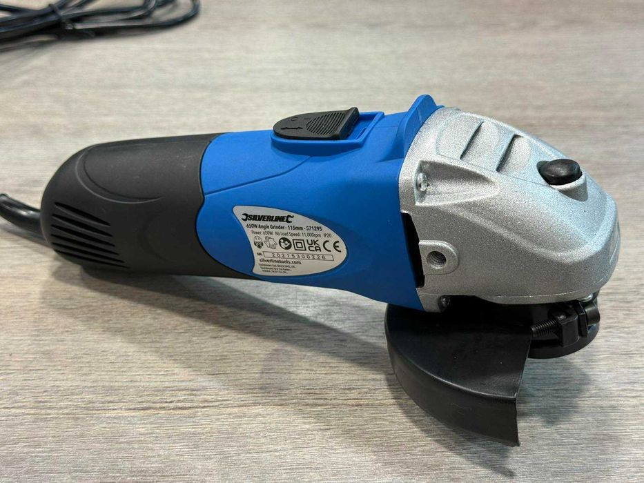 Ъглошлайф 650w 115 мм Silverline