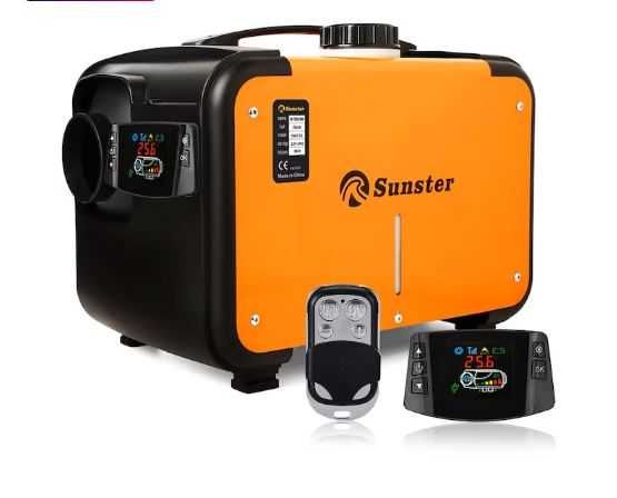 Sirocou SUNSTER All-in-One, 8 kW, portabil, alimentare 12V/24V DC