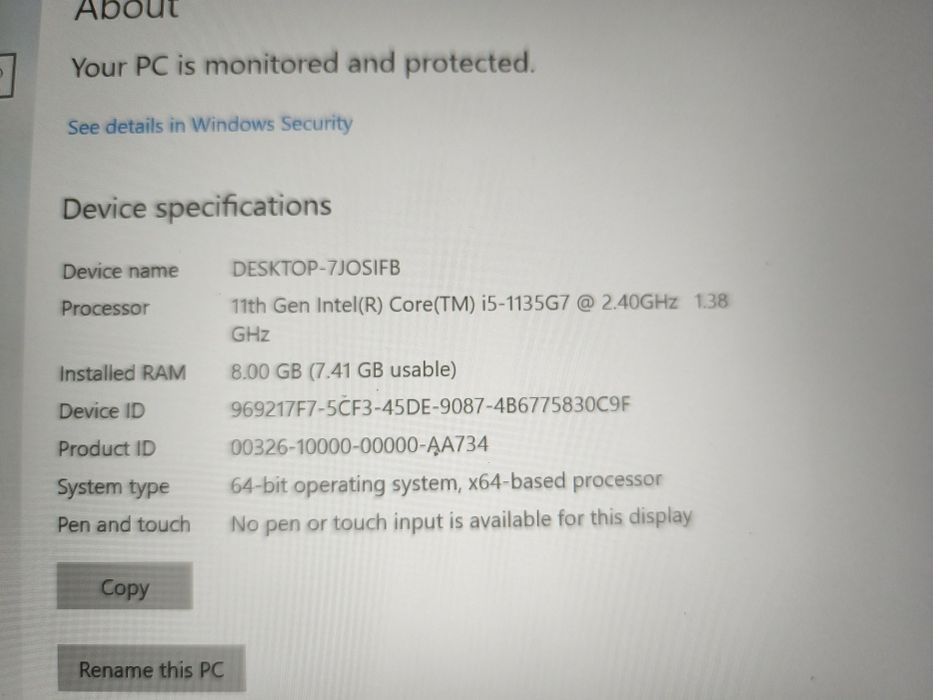Ultrabook Dell Latitude  E5420, 14inch, i5-1135G7 ,SSD 128GB, 8GB Ram