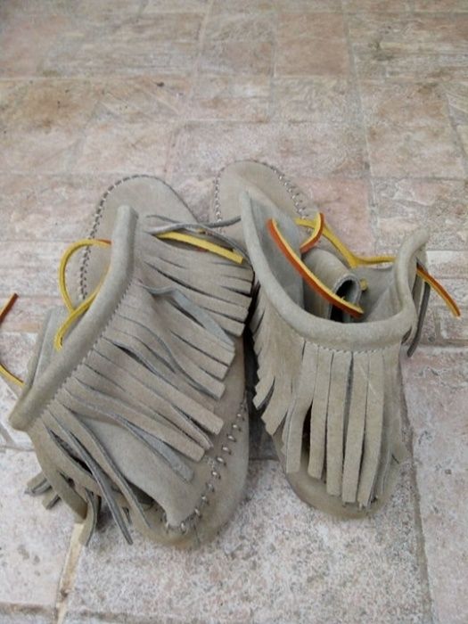 Дамски кожени обувки