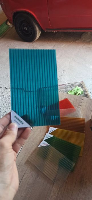 GOLDEN PLAST лексан навес монолит топламлари