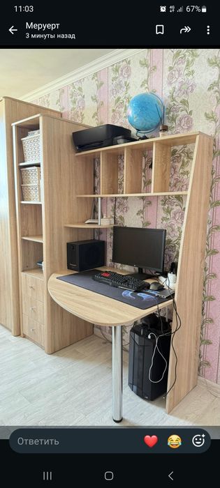 Стол учебный для компьютера