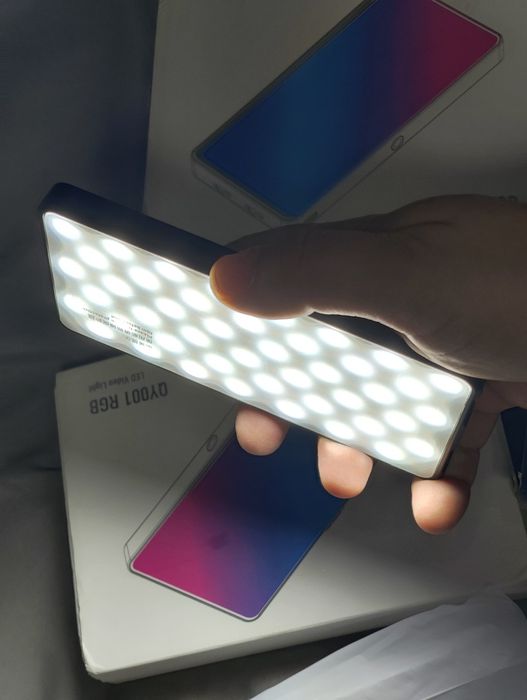 Портативная лэд лампа для съёмок