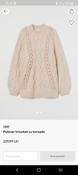 Pulover nou  H&M