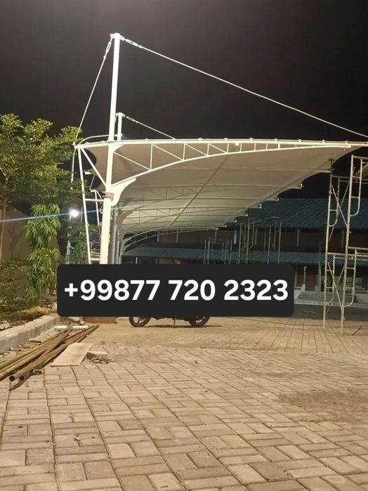 Tent montaj Reklama banner xizmati