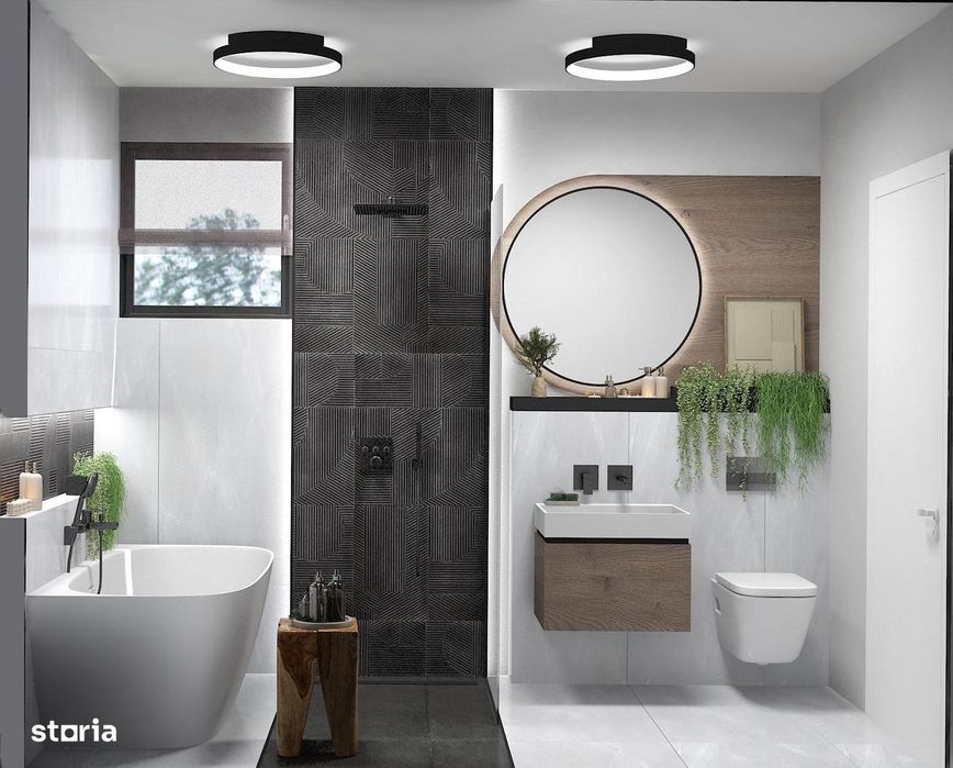 Casa stil scandinav teren 500mp, zona Dealul Lempes, Sanpetru