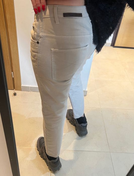 Blugi bej Brunello Cucinelli marime S