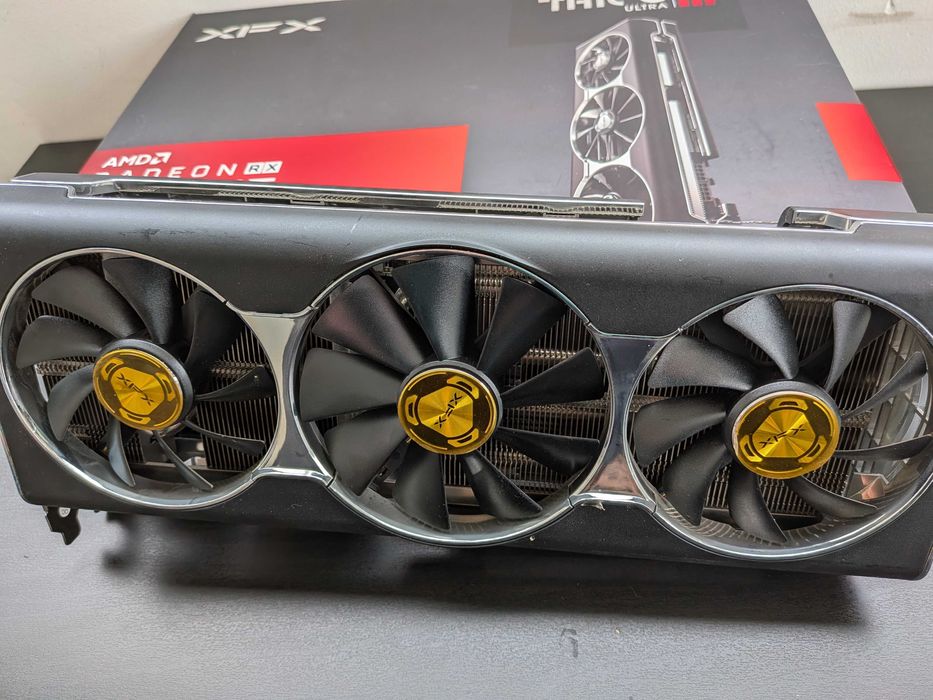 XFX Radeon RX 5700 XT THICC III Ultra 8GB – Пълен комплект с КУТИЯ