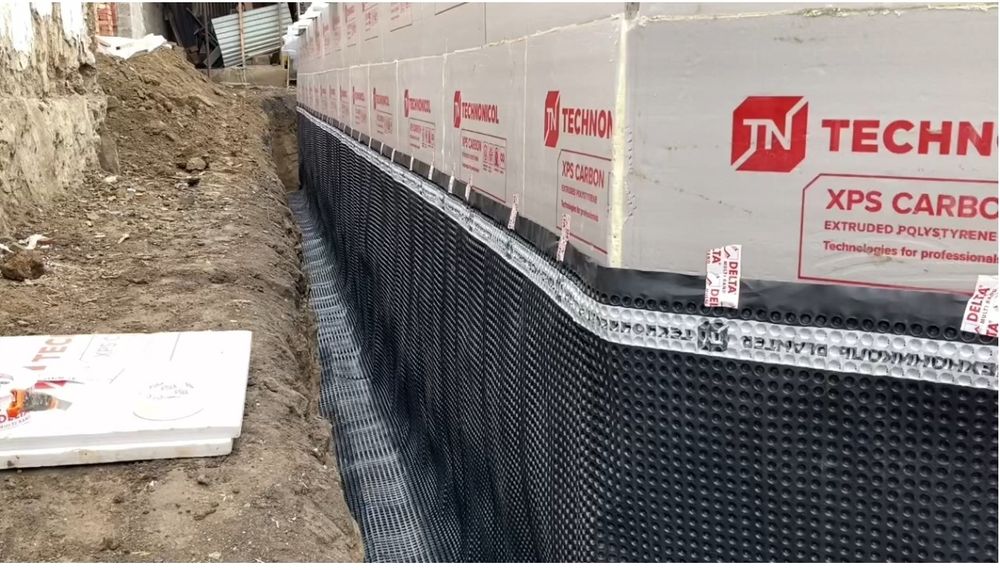 Гидроизоляция фундамента