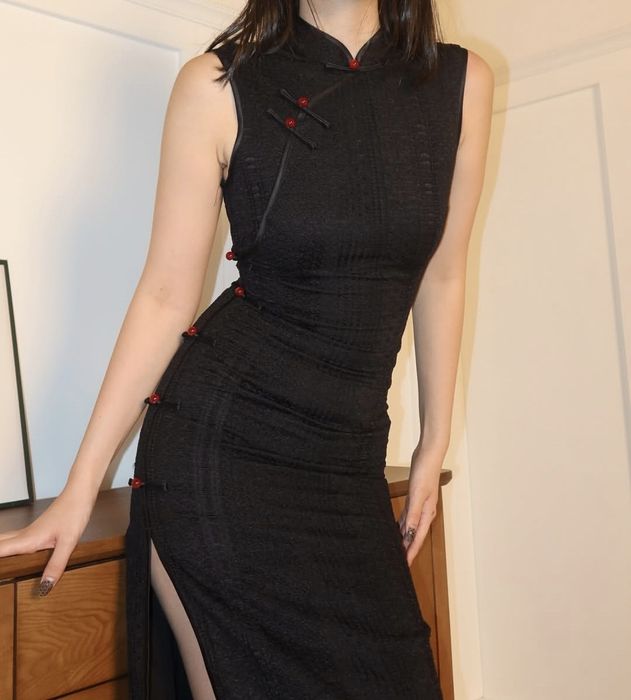 платье в китайском стиле