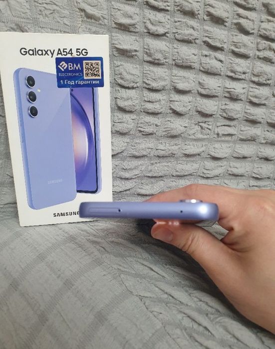 Samsung Galaxy A54 5G 6+6/128GB Purple Igravoy Karobka Holati Yaxshi