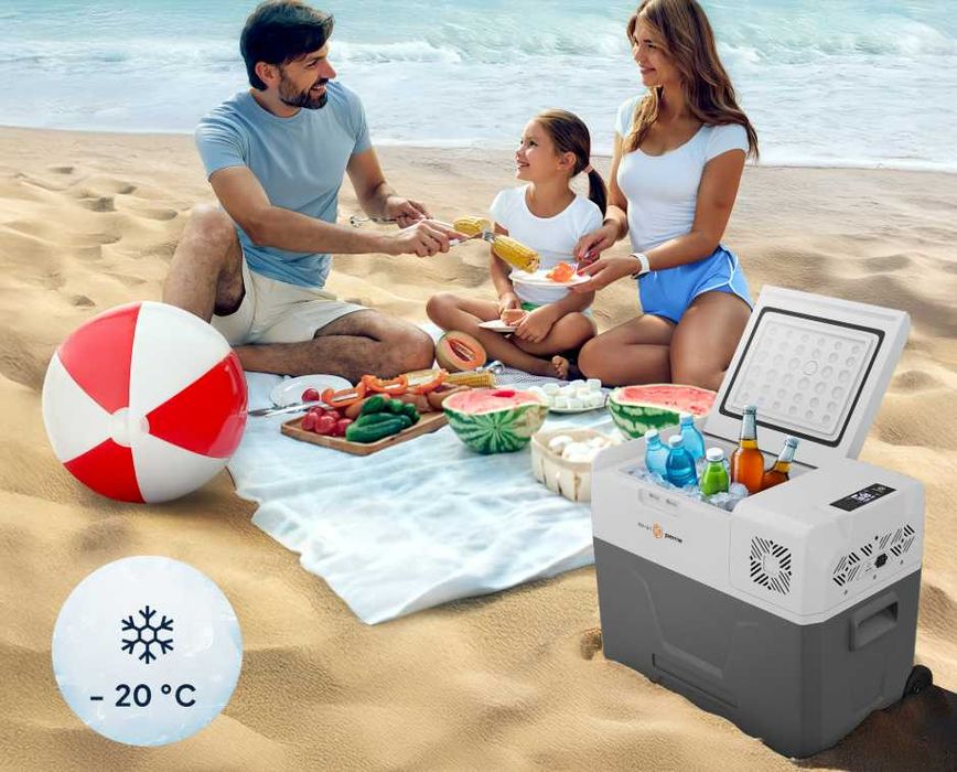 Lada frigorifica electrica Peme cu compresor 12V/24V//230V, 39 litri