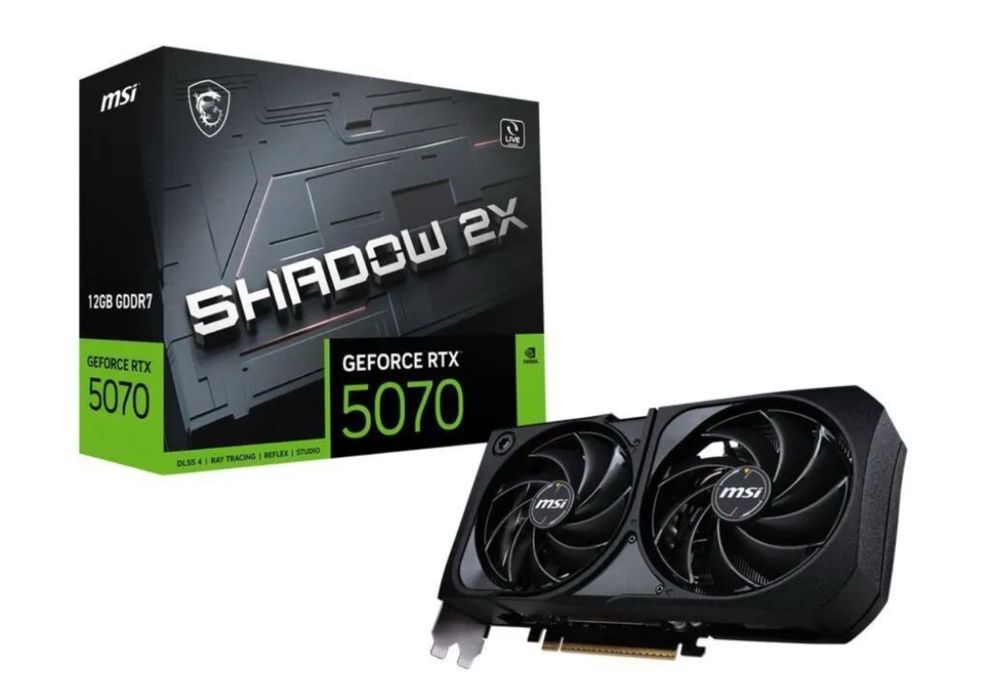 Видеокарта msi rtx 5070 (новая)