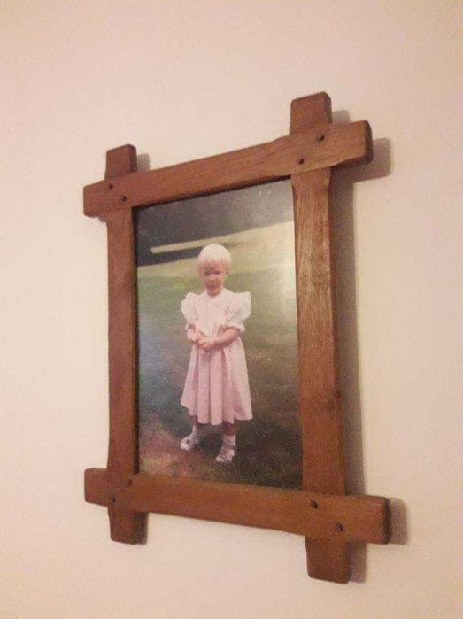 Set rama tablou din lemn masiv