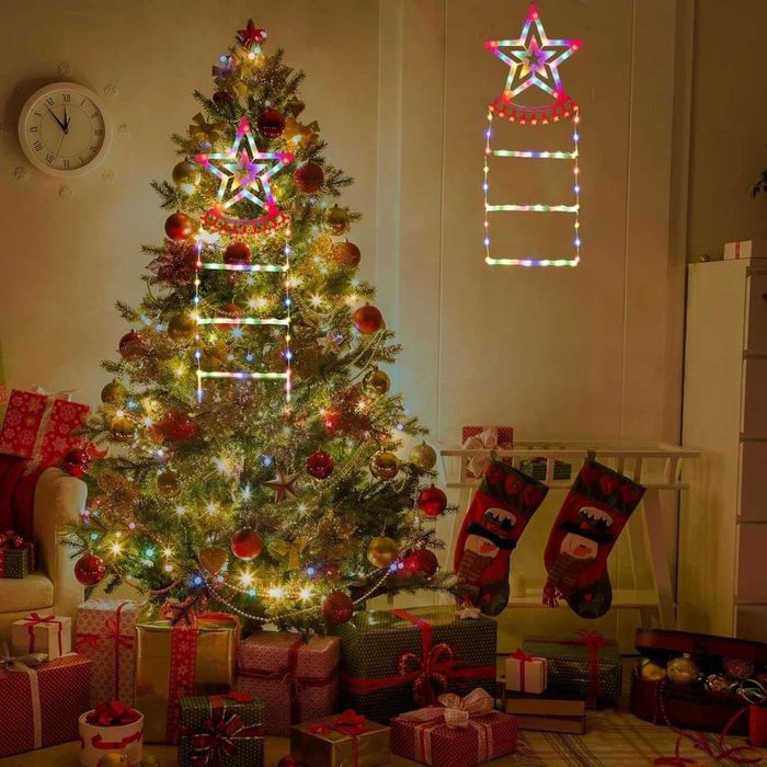 Scara iluminata pentru craciun