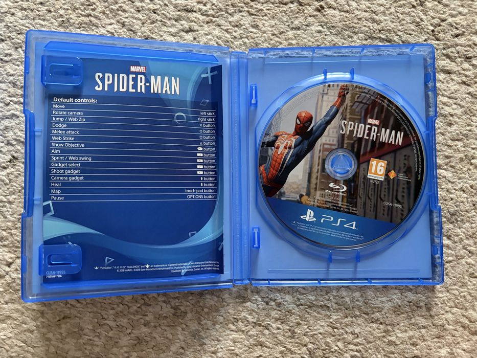 Spiderman 2018 PS4