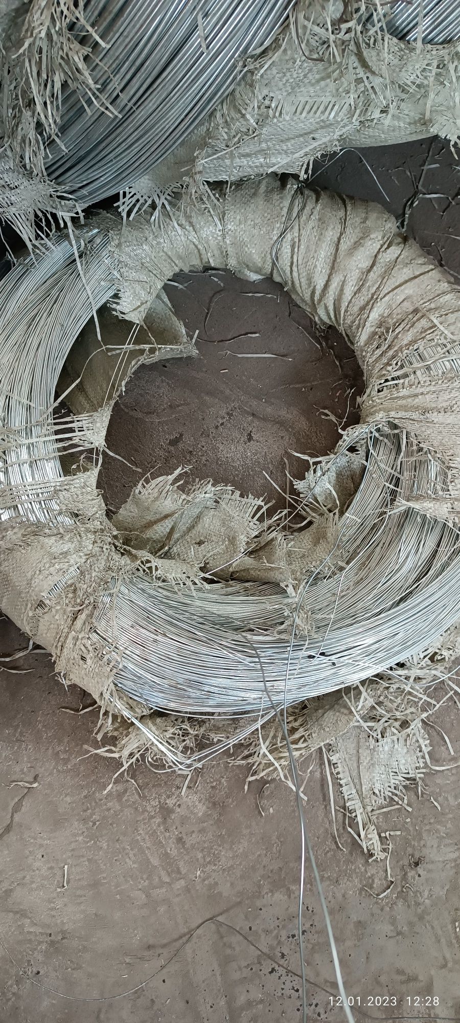 Проволока вязальная 1,2 мм, 2,8 мм оцинкованная ГОСТ 3282-: 440 тг ...
