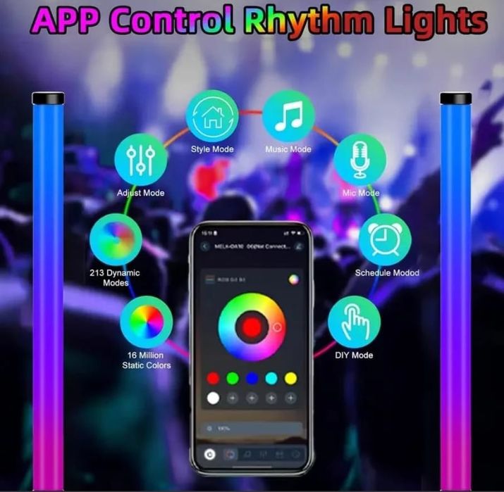 Set 2 bare led inteligente