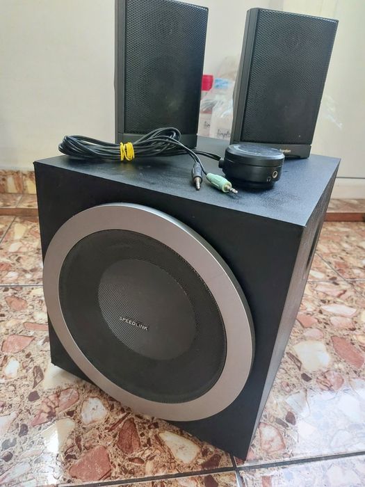Sistem boxe 2.1 SpeedLink/Harman Kardon 70W, subwoofer activ