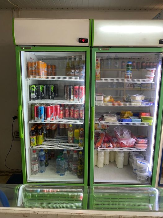 Витринный холодильник, морозильник