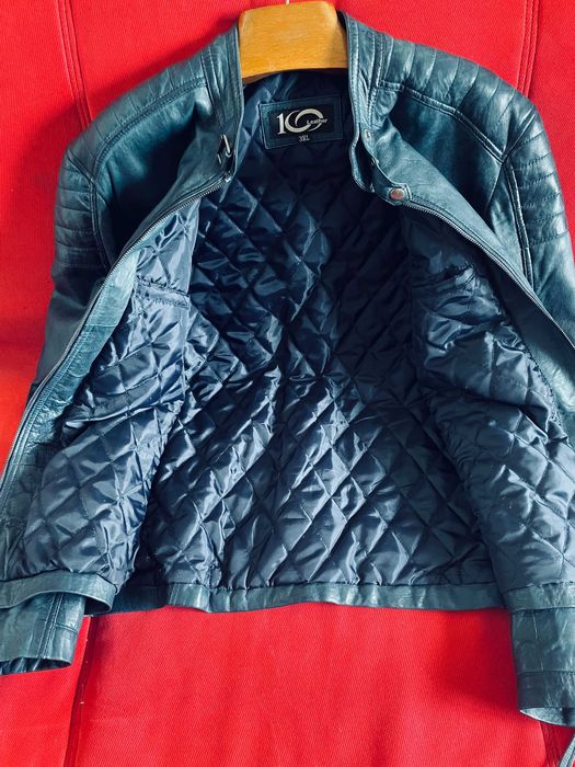 Geaca piele matlasata .  Piele foarte fina