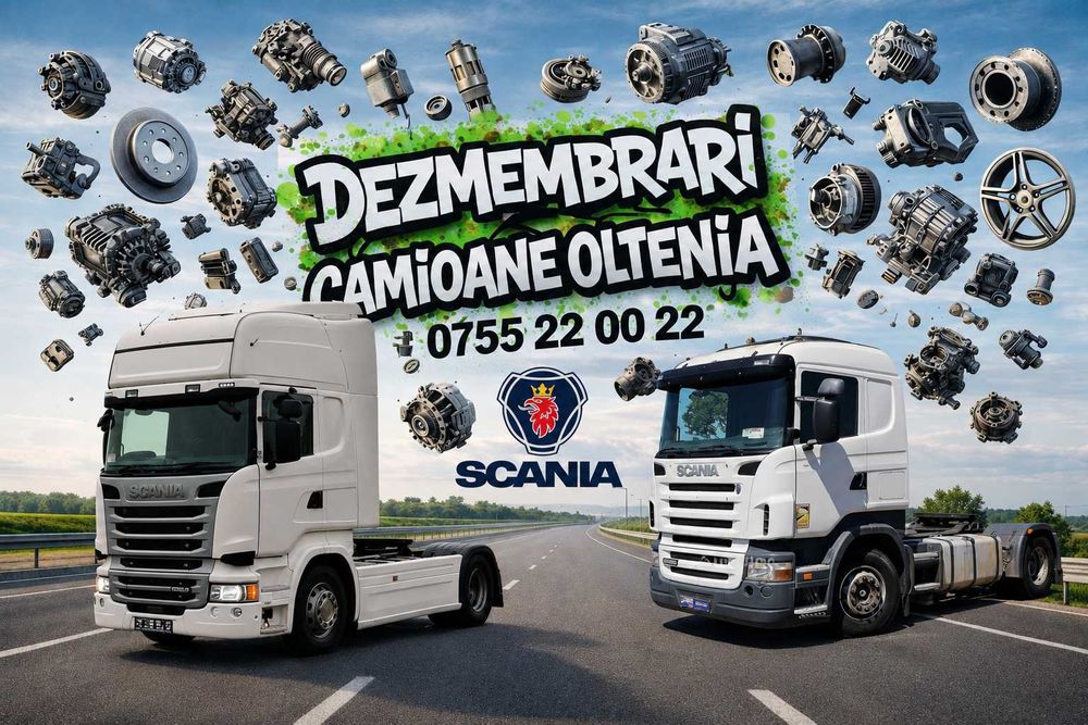 Dezmembrez * Scania R P G 380 420 460 Euro 3 4 5  - Piese din DEZMEMBRARI
