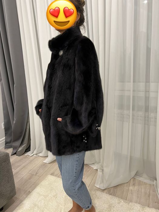 Красивый и очень теплвй полушубок