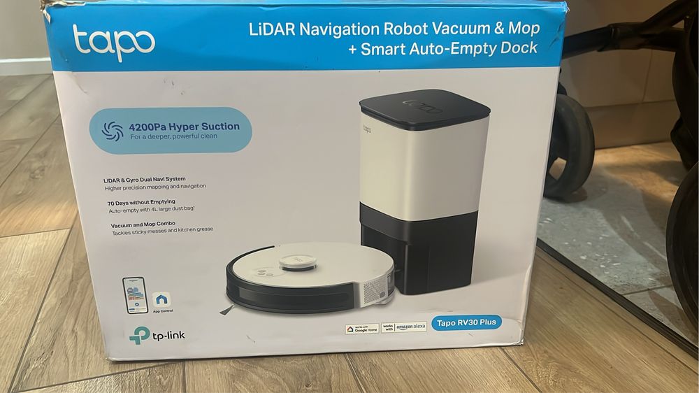 Робот пылесос TP-link Tapo RV30