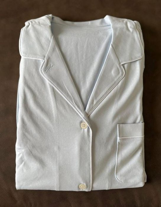 Домашно облекло/Дамска пижама- UNICLO- AIRism Cotton Pyjamas-L размер.