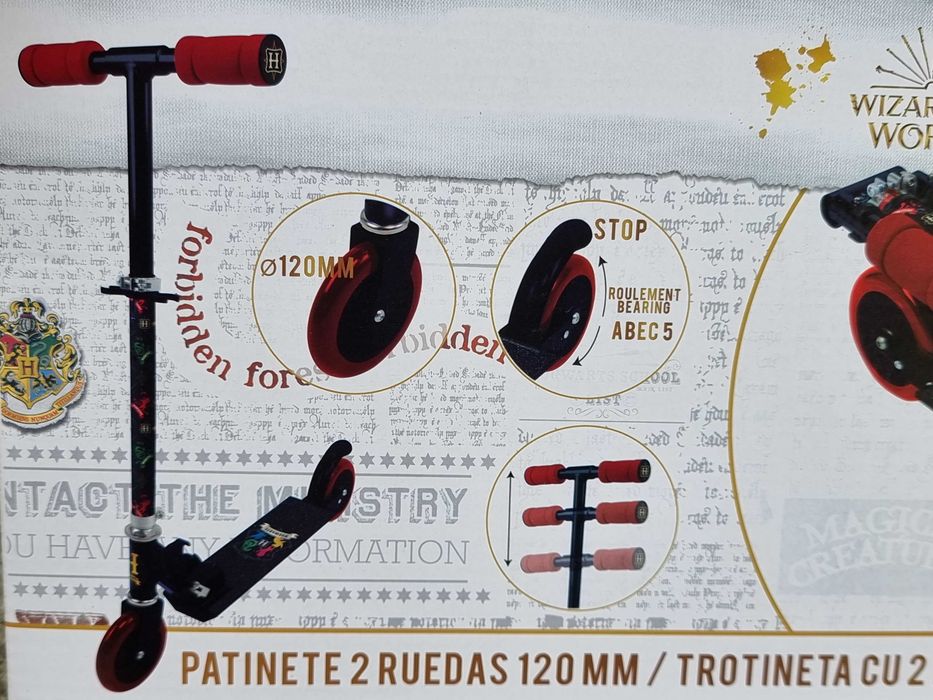 Trotineta copii Harry Potter noua, sigilata, super pret!