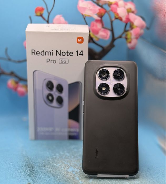 Xiaomi Redmi Note 14 Pro 5G, 8GB RAM, 256GB, Lavender Purple + подарък гръбче