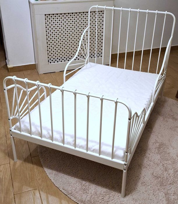 Pat extensibil copii, cu saltea inclusa - IKEA
