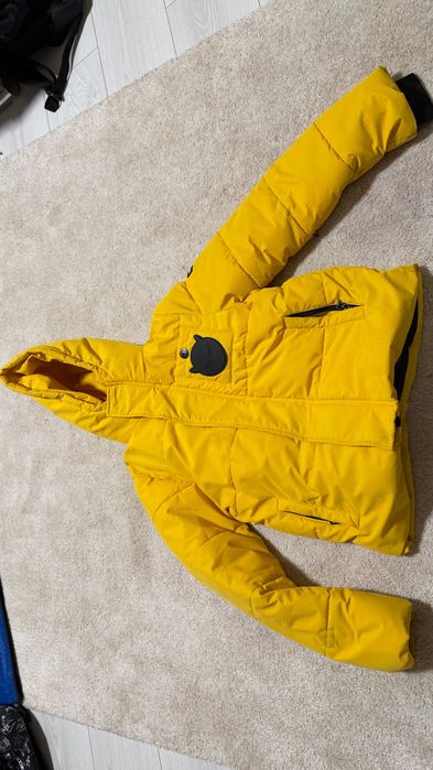 SUPER  REBEL kidsgear Ски яке жълто за 10 годишно момче