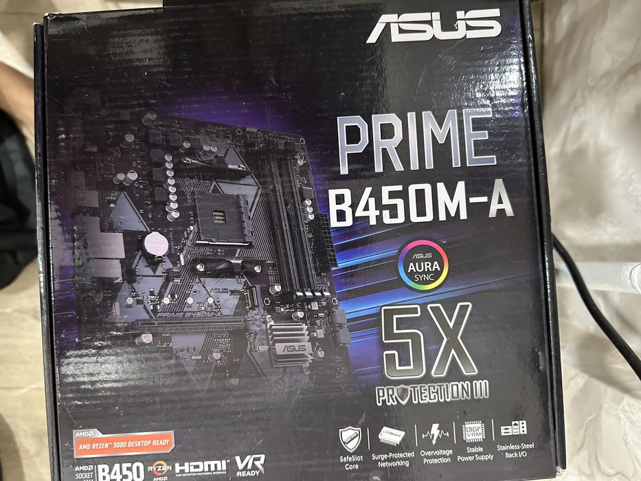 Asus prime b450m-a,am4