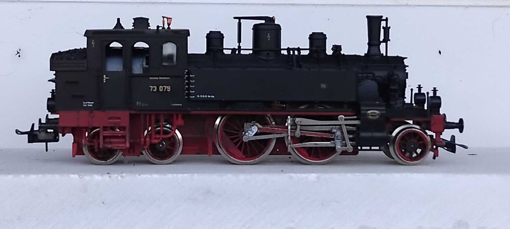 Locomotiva cu aburi BR 73 TRIX 1.87 HO raritate