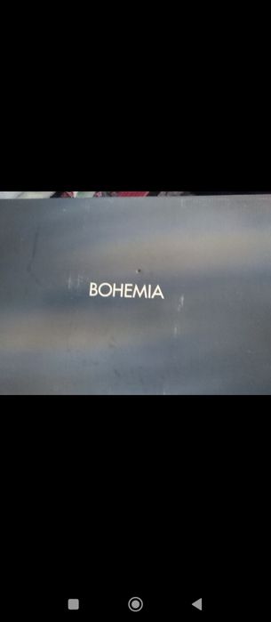 Абсолютно новый привозной комплект Богемия под мартини, вино, десерт