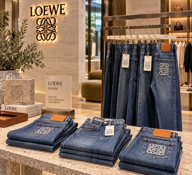 Дамски дънки YSL / Loewe