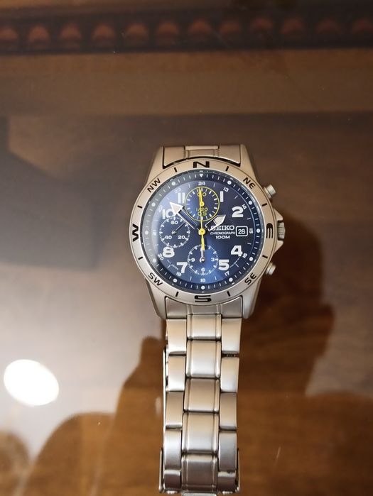 SEIKO 7T92-0DXО.мужские аналоговые часы 130y.e.