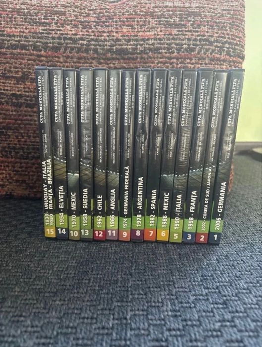 14 DVD Cupa Mondiala