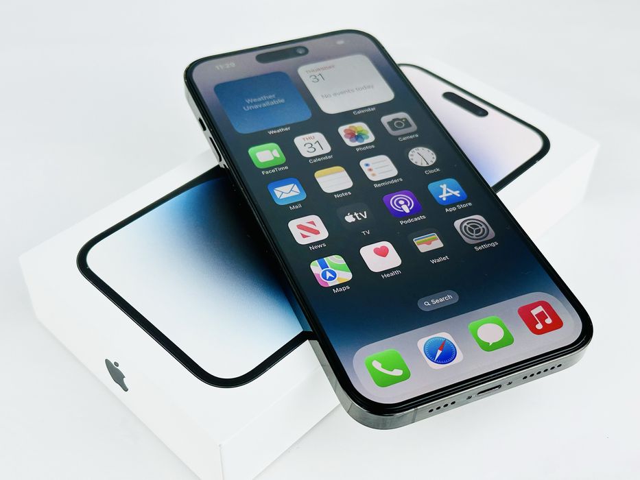 Apple iPhone 14 Pro Max 128GB Space Black Отличен! Гаранция!