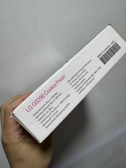 Lg GS290 Cookie sigilat